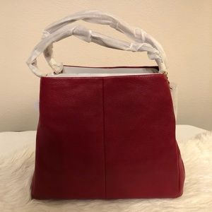 BRAND NEW Phoebe Madison Scarlet Red Coach Bag